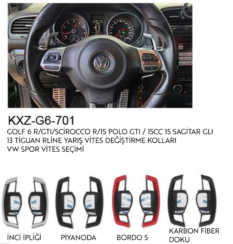 VOLKSWAGEN GOLF 6 SHIFT PICK