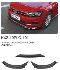 VOLKSWAGEN 2019 POLO 3 BÖLÜMLÜ ÖN DUDAK