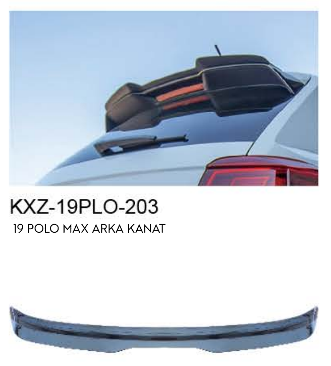 VOLKSWAGEN 2019 POLO MAX ARKA KANAT
