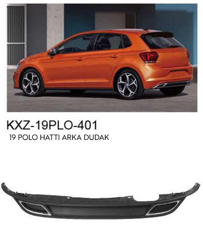 VOLKSWAGEN 2019 POLO HATTI ARKA DUDAK