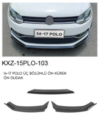 VOLKSWAGEN 2014-2017 POLO 3 BÖLÜMLÜ ÖN DUDAK