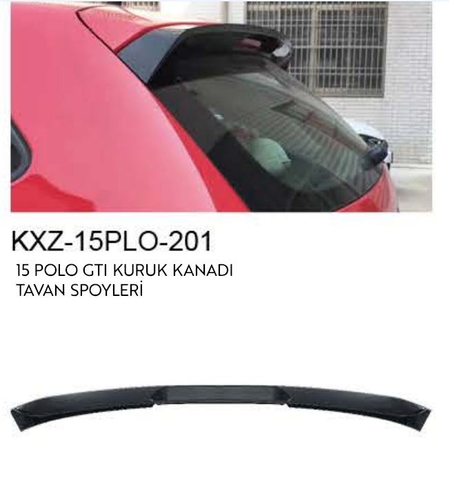 VOLKSWAGEN 2015 POLO GTI KUYRUK KANADI