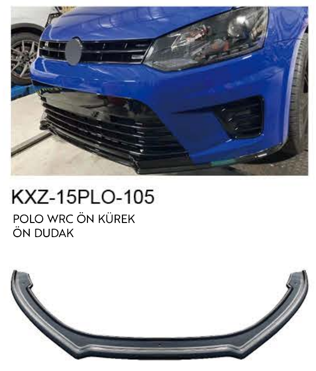 VOLKSWAGEN POLO WRC ÖN DUDAK