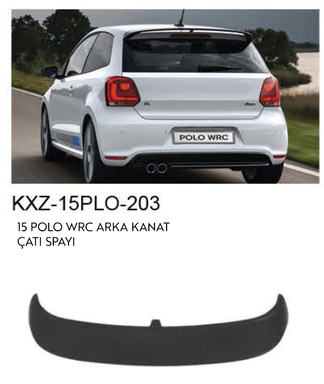 VOLKSWAGEN 2015 POLO WRC ARKA KANAT