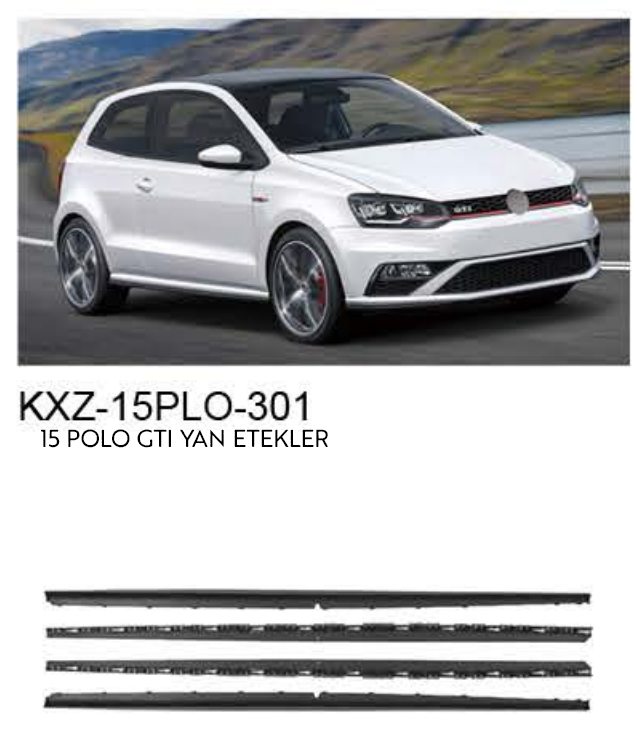 VOLKSWAGEN POLO 2015 GTI YAN ETEKLER