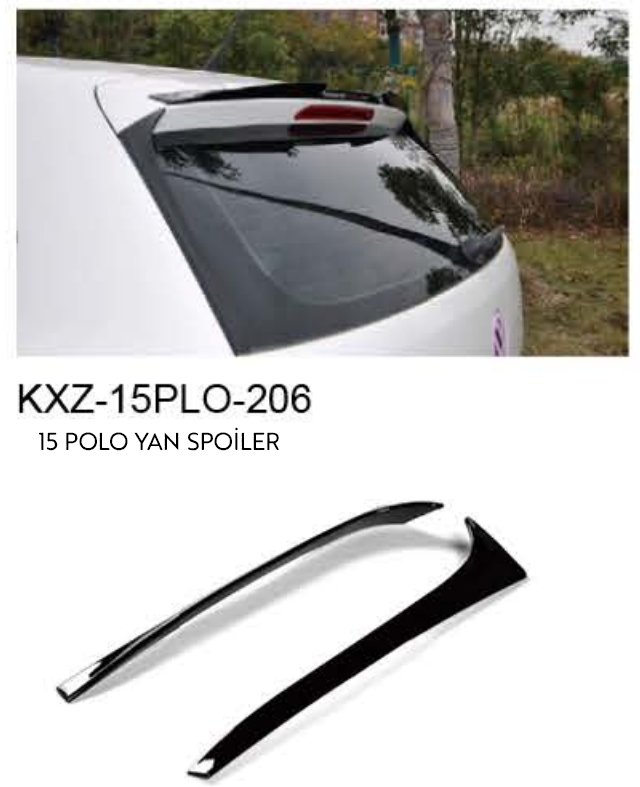 VOLKSWAGEN POLO 2015 YAN SPOİLER