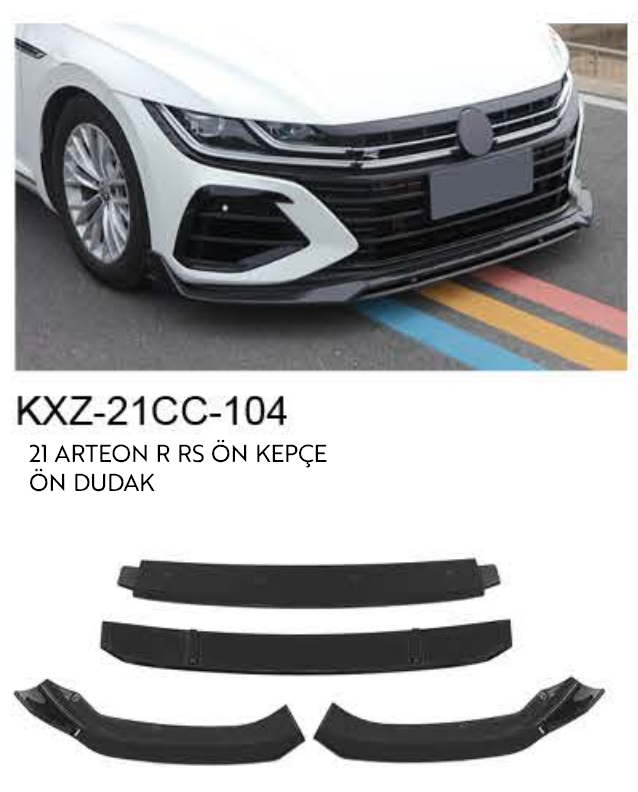 VOLKSWAGEN ARTEON R RS 2021 ÖN DUDAK