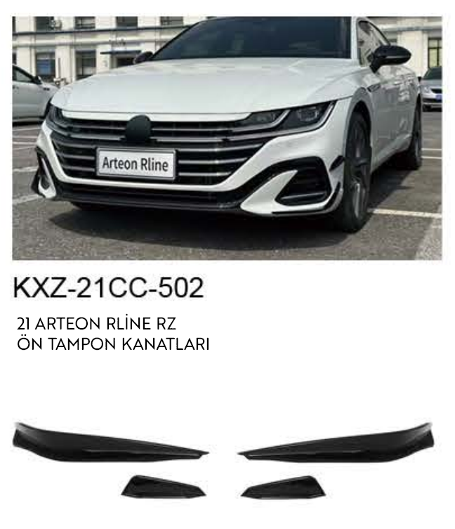 VOLKSWAGEN ARTEON R-LINE RZ 2021 ÖN TAMPON KANATLARI