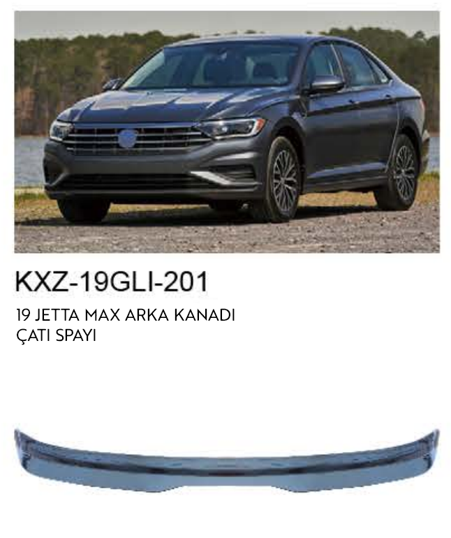 VOLKSWAGEN 2019 JETTA MAX ARKA KANAT