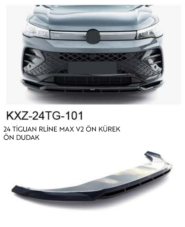 VOLKSWAGEN TİGUAN R-LINE MAX V.2 2024 ÖN DUDAK