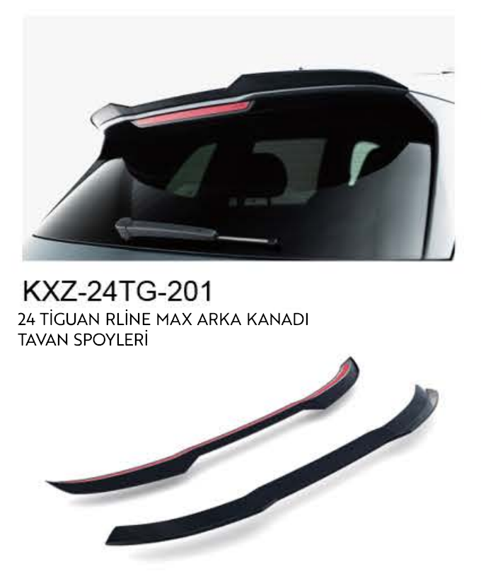 VOLKSWAGEN TİGUAN R-LINE MAX 2024 ARKA KANAT