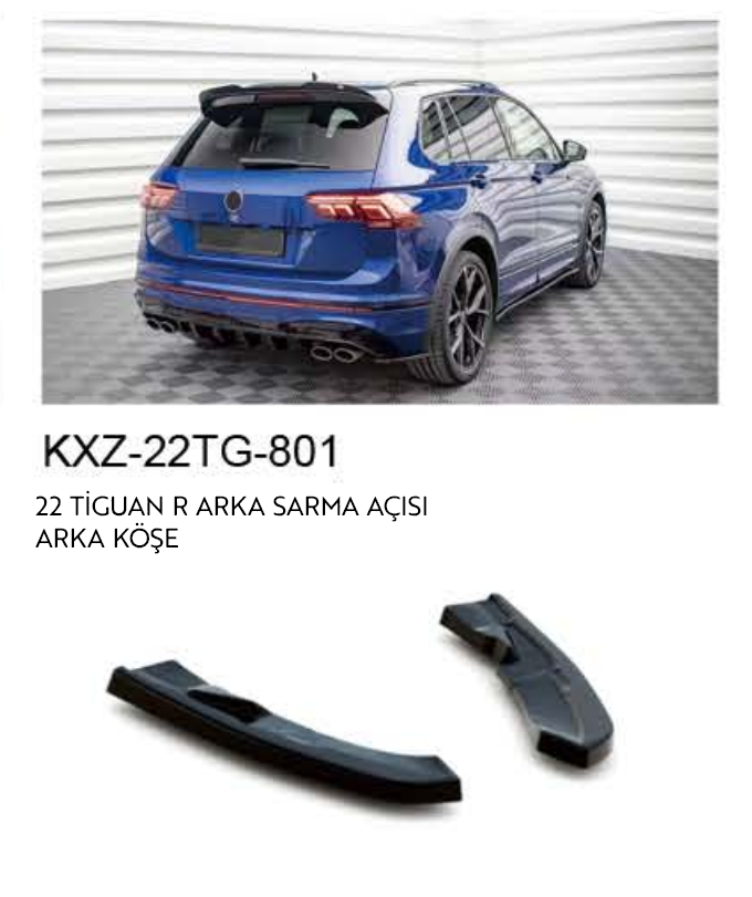 VOLKSWAGEN TİGUAN R 2022 ARKA KÖŞE