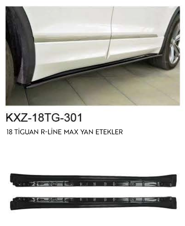 VOLKSWAGEN TİGUAN R-LINE MAX 2018 YAN ETEK