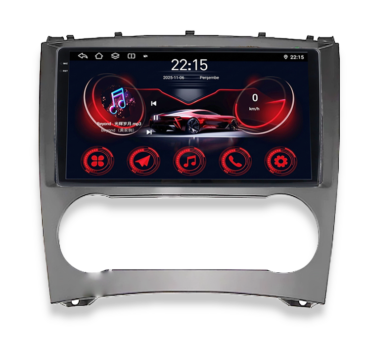 MERCEDES C W203-W209 2001-2007  9'' MULTIMEDYA