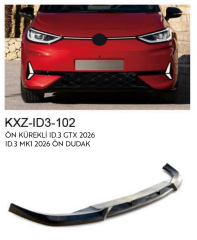 VOLKSWAGEN ID.3 GTX MK1 2026 ÖN DUDAK