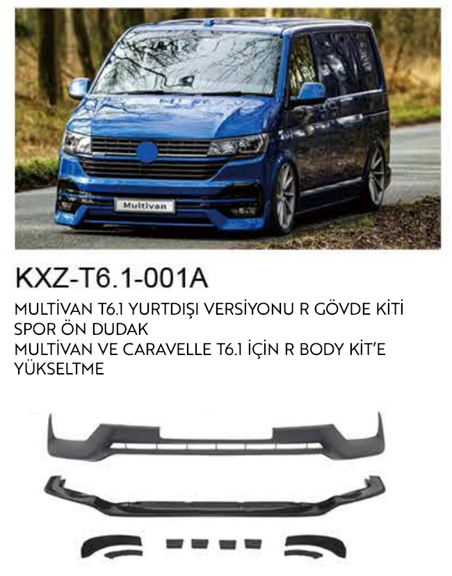VOLKSWAGEN MULTİVAN T6.1 ÖN DUDAK