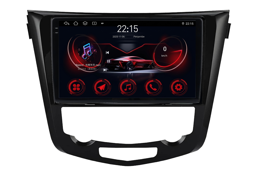 NISSAN QASHQAI DIJITAL 2014-2021  10 INCH MULTIMEDYA