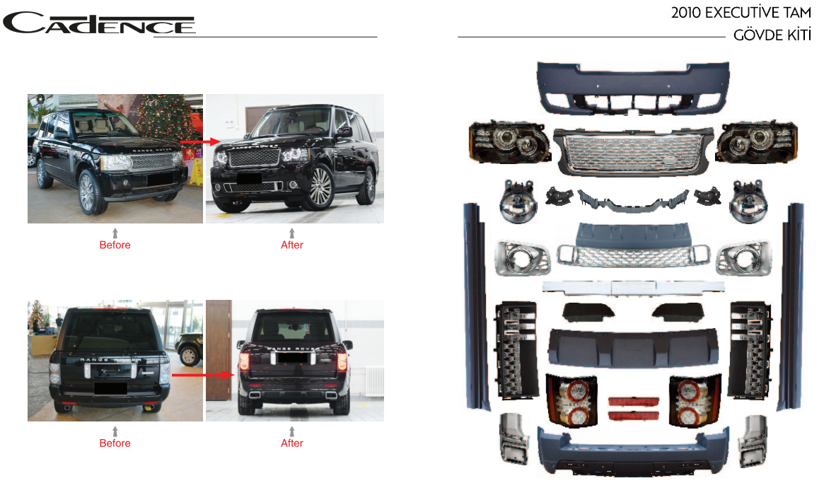 RANGE ROVER EXECUTIVE 2010 BODY KİT