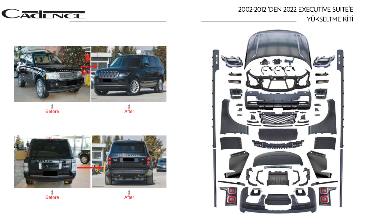 RANGE ROVER 2002-2012 UPGRADE EXECUTİVE SUİTE 2022