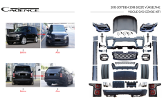 RANGE ROVER 2013-2017  UPGRADE 2018-2022 VOGUE SVO BODY KİT