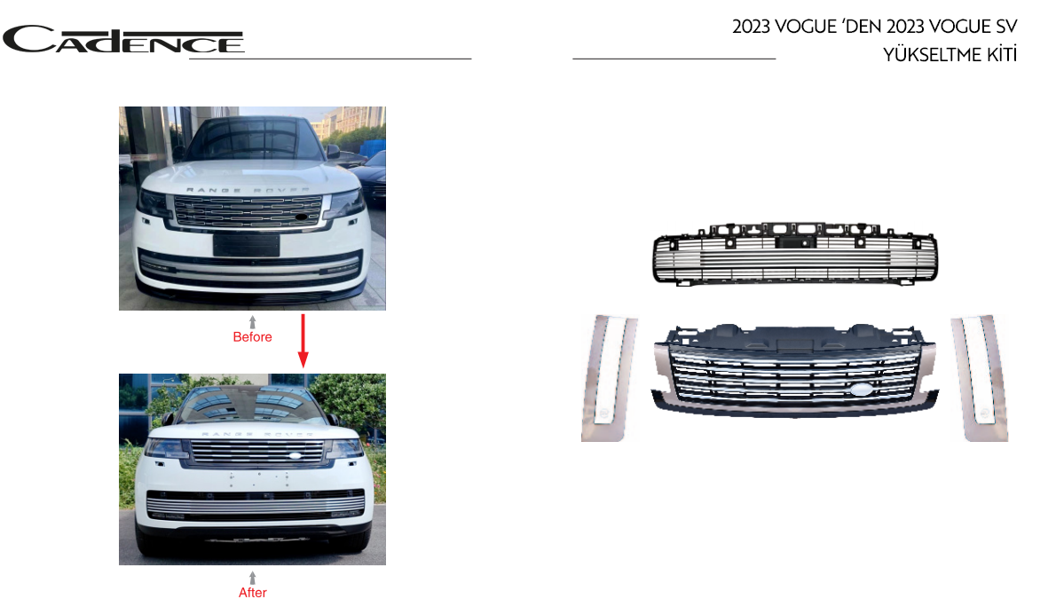 RANGE ROVER VOGUE 2023 UPGRADE 2023 VOGUE SV