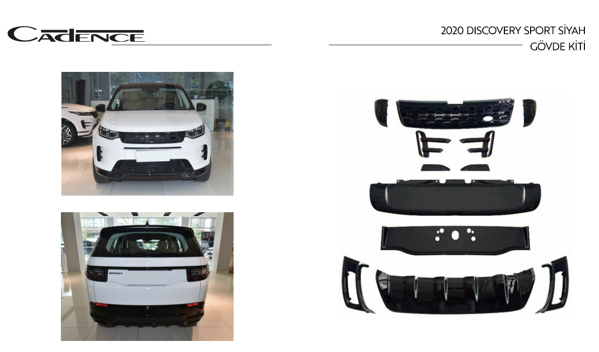 RANGE ROVER 2020 DISCOVERY SPORT BLACK BODYKIT