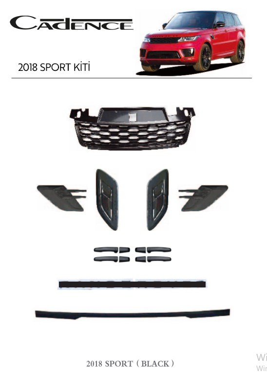 RANGE ROVER SPORT 2018 KİT