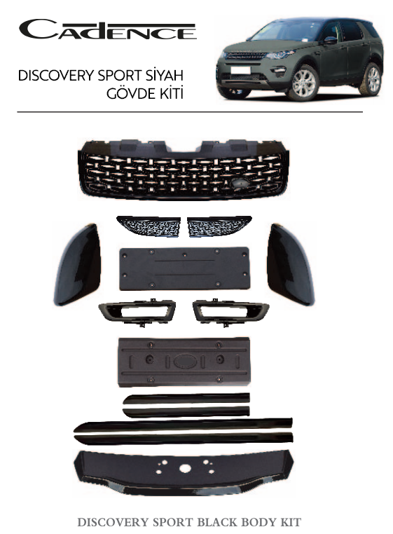 RANGE ROVER DISCOVERY SPORT BLACK BODY KIT