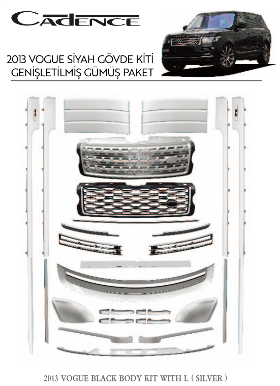 RANGE ROVER 2013 VOGUE BLACK BODY KIT