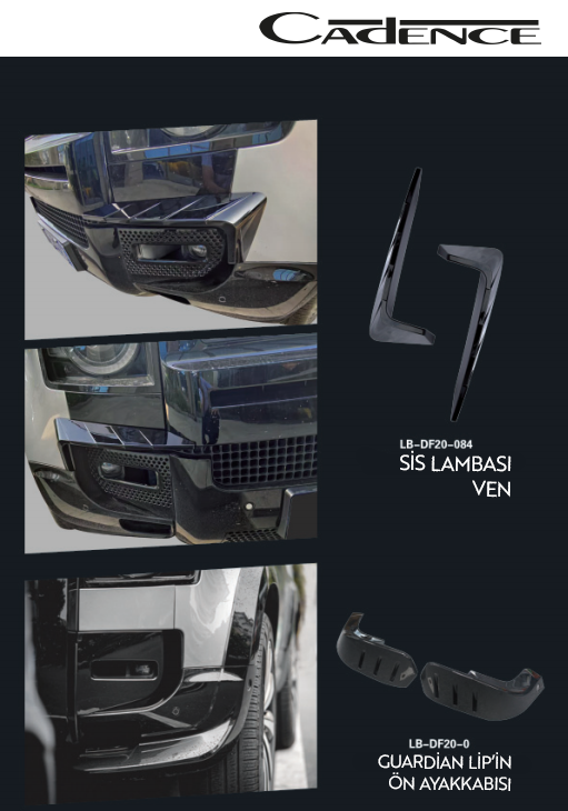 RANGE ROVER SİS LAMBASI VEN / ÖN AYAKKABISI