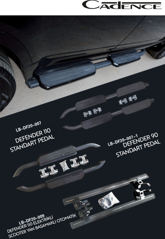 LAND ROVER DEFENDER 90 / 110 PEDAL