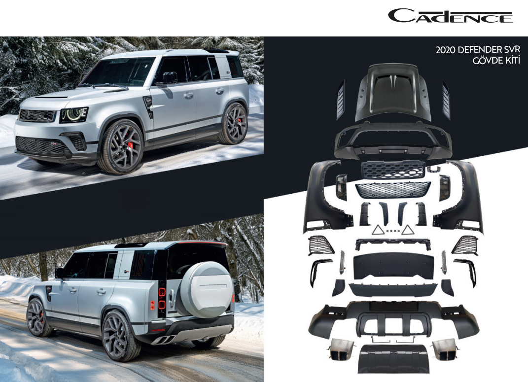 LAND ROVER DEFENDER 2020 SVR BODY KIT