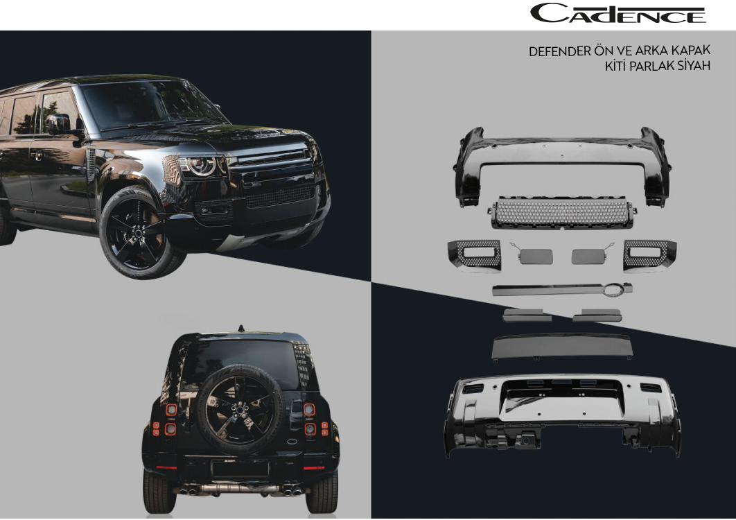 LAND ROVER DEFENDER ÖN / ARKA KAPAK KİTİ