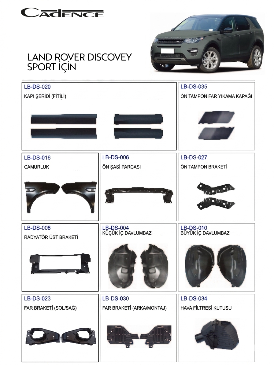 LAND ROVER DISCOVERY SPORT AKSESUARLARI