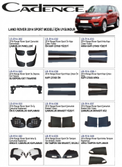 RANGE ROVER SPORT 2014 TRİM / KAPLAMA SERİSİ