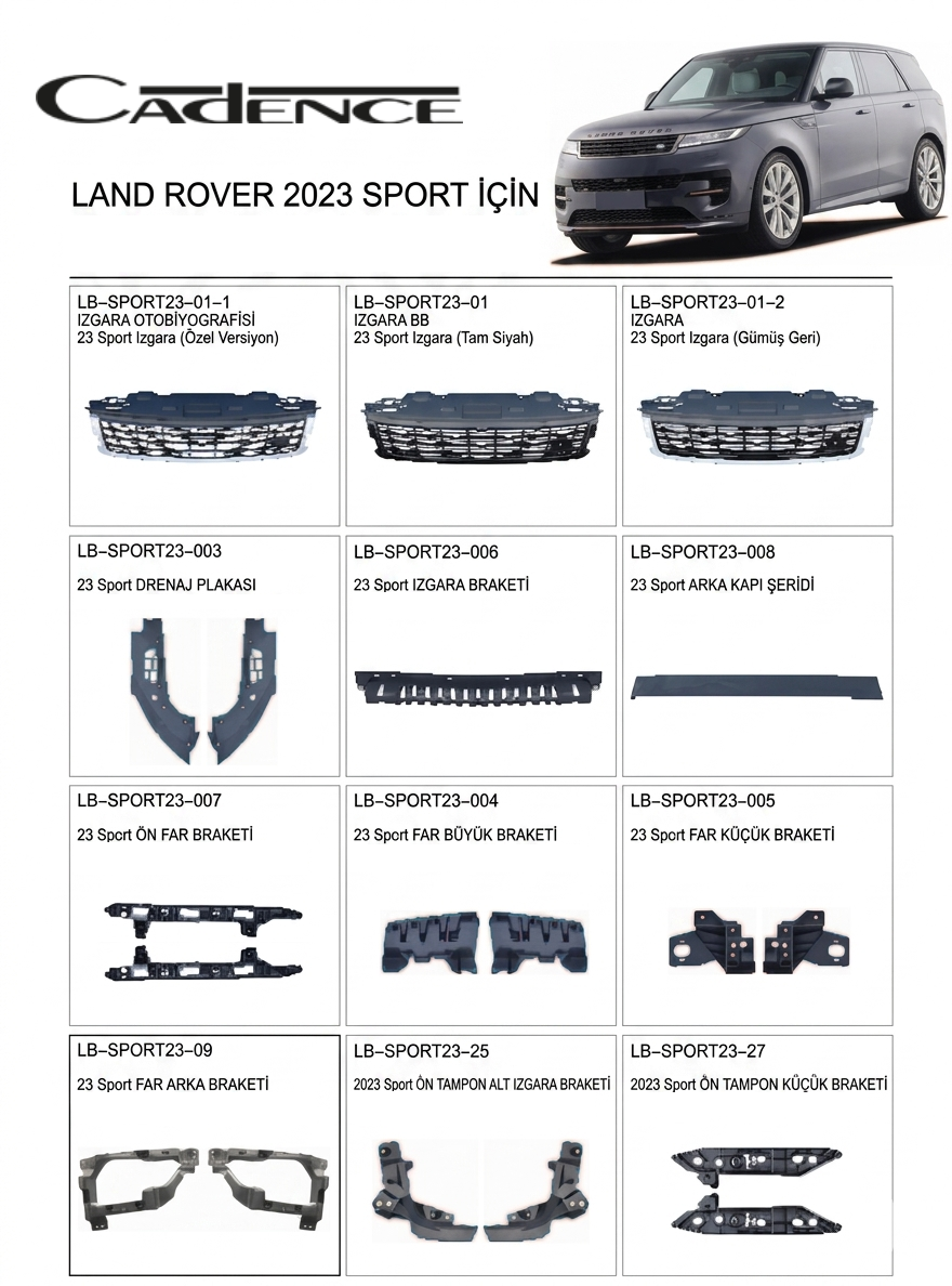 RANGE ROVER SPORT 2023 CN SERİSİ