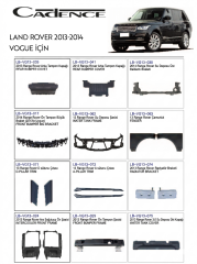 RANGE ROVER VOGUE 2013-2014 ÖN / ARKA PARÇA SERİSİ