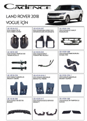 RANGE ROVER VOGUE 2018 ÖN / YAN PARÇA SERİSİ