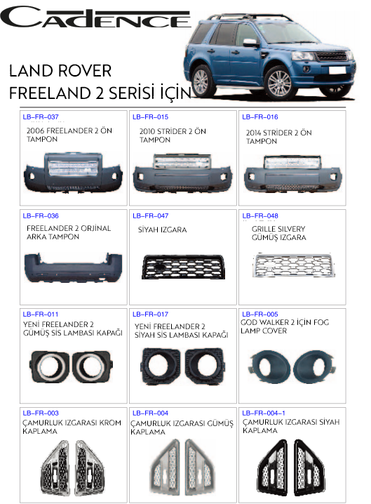 LAND ROVER FREELANDER 2 SERİSİ