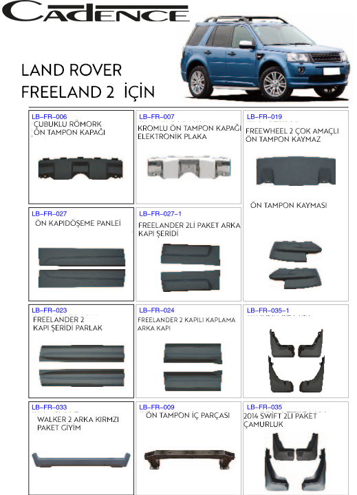 LAND ROVER FREELANDER 2 SERİSİ