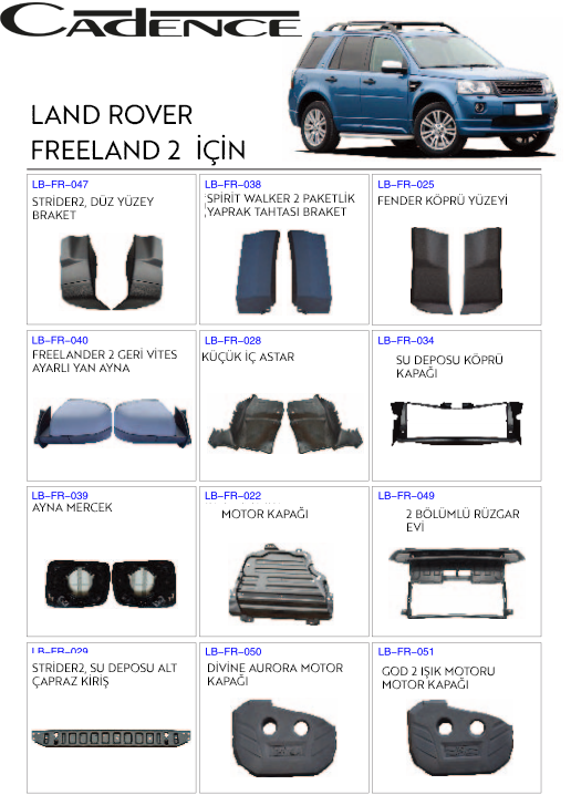 LAND ROVER FREELANDER 2 SERİSİ