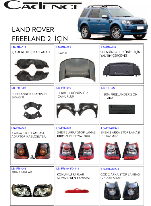 LAND ROVER FREELANDER 2 SERİSİ