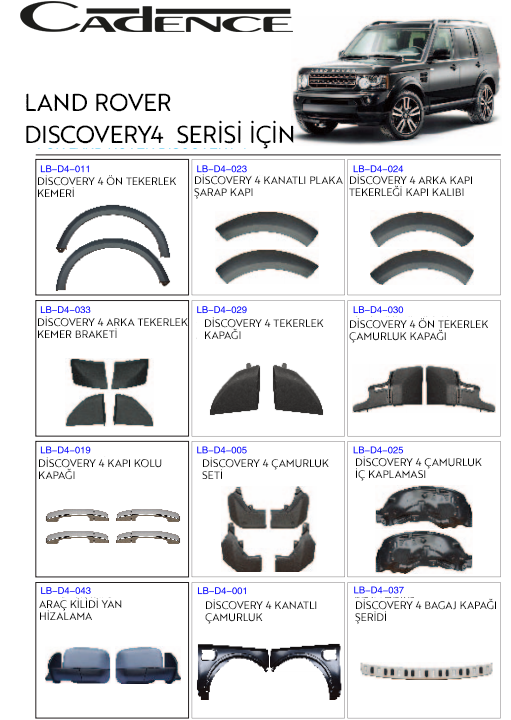 LAND ROVER DISCOVERY 4 SERİSİ