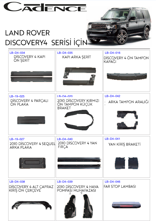 LAND ROVER DISCOVERY 4 SERİSİ