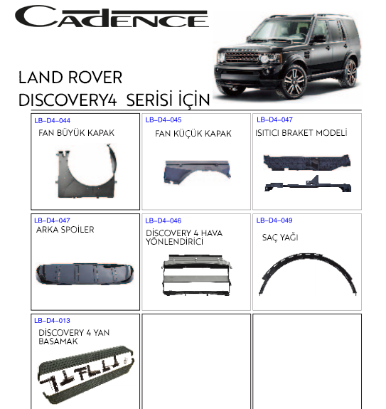 LAND ROVER DISCOVERY 4 SERİSİ