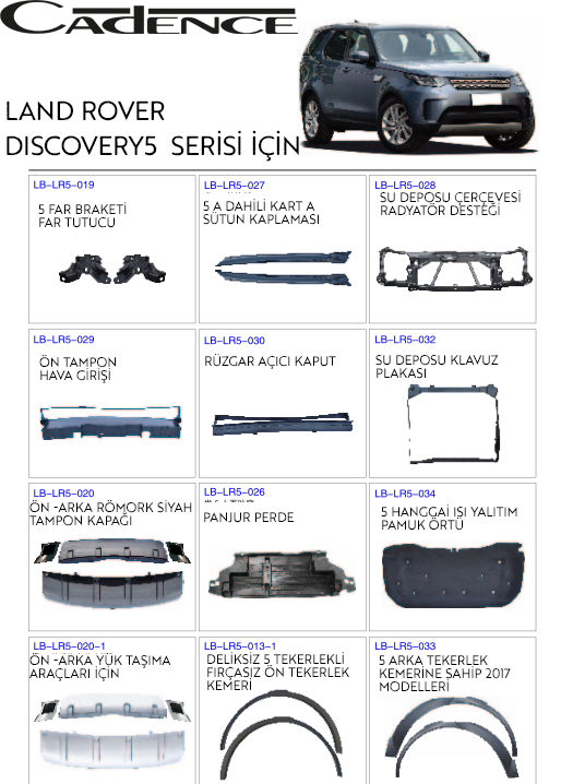 LAND ROVER DISCOVERY 5 SERİSİ