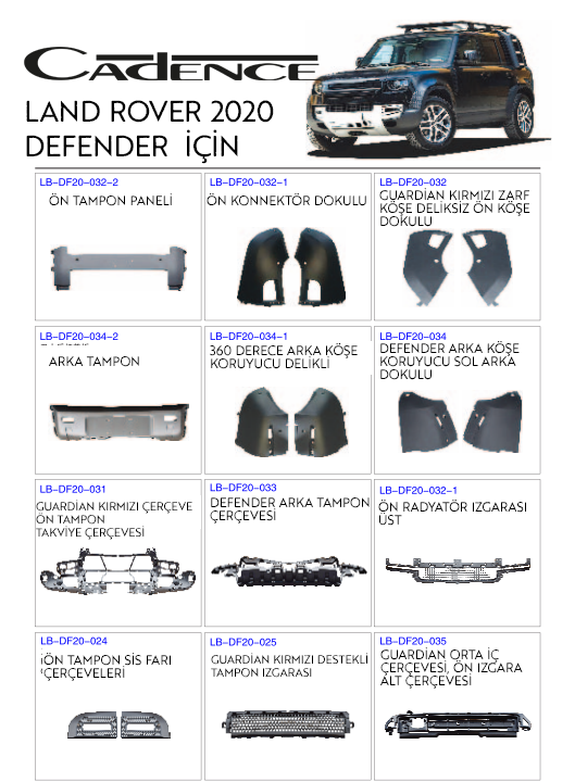 LAND ROVER DEFENDER 2020 AKSESUARLARI