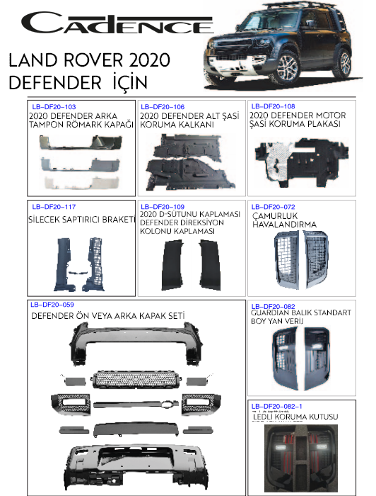 LAND ROVER DEFENDER 2020 BODY KİT