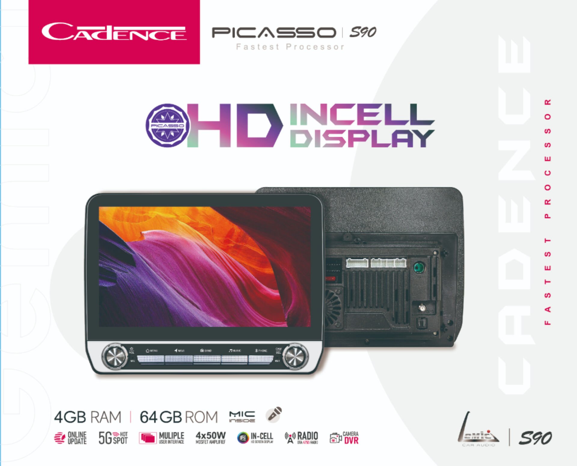 CADENCE S90 UNİVERSAL MULTİMEDYA