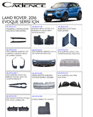 LAND ROVER EVOQUE 2016 AKSESUARLARI